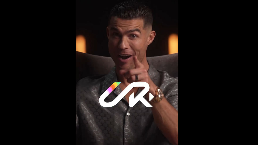 <div class="paragraphs"><p>Ronaldo announcing the launch of his YouTube channel.</p></div>